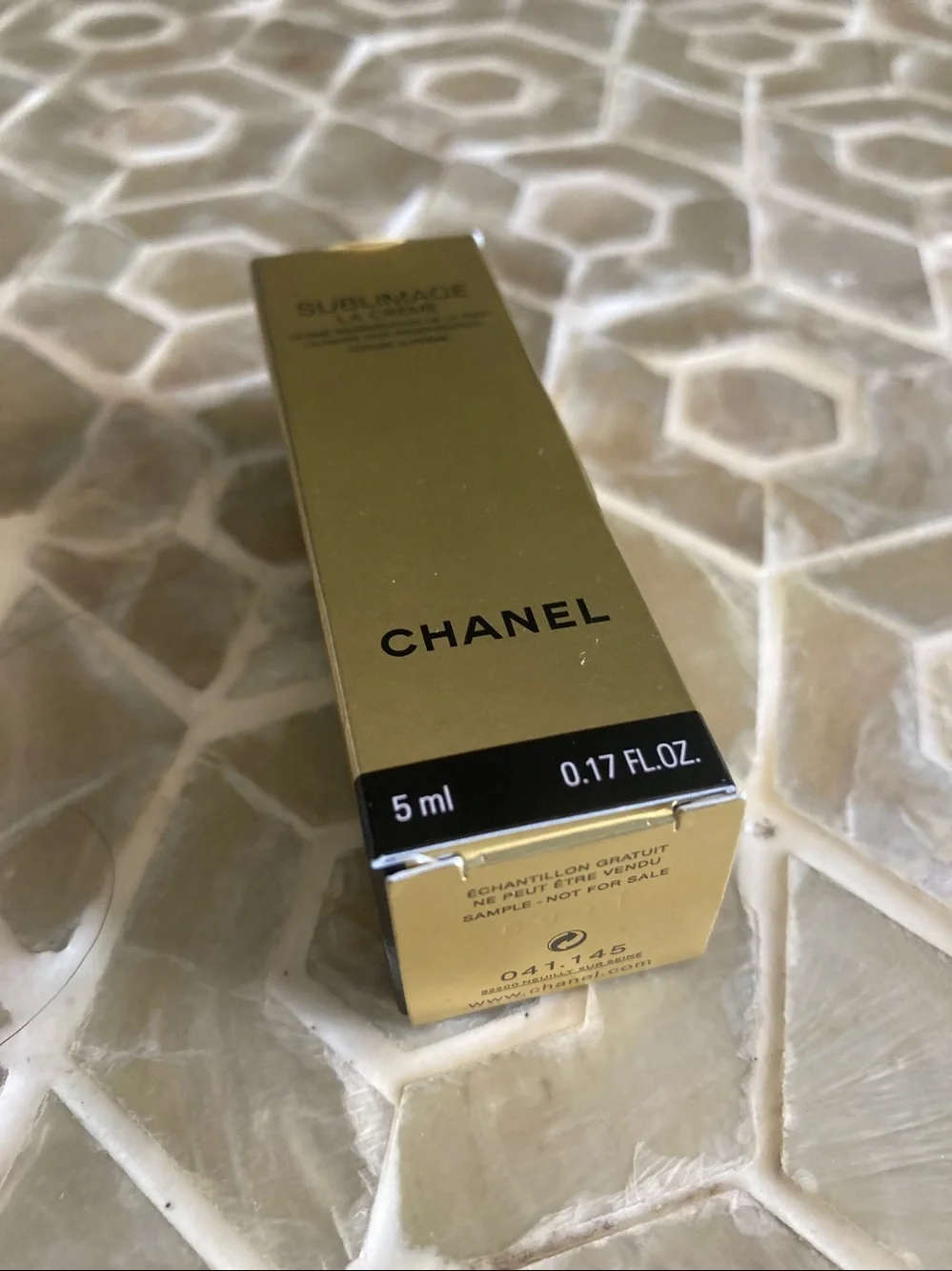 NEW!  CHANEL SUBLIMAGE LA CREME Ultimate Skin Regeneration Texture Supreme (3ml)